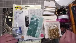 Traveler's Notebook Bulletjournal Planner Supplies || Book Excerpt Ryder Carroll || Task Cards