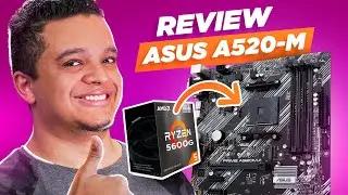 Asus Prime A520M-E | A MELHOR PLACA-M&Atilde;E para o AMD 5600G!