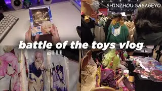 just a short vlog to a toys event + nendoroid aether (traveller) unboxing | random vlog 1