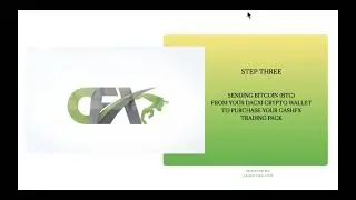 ONBOARDING WITH CASHFX  STEP FIVE How to purchase your first Cashfx  Trading Pack