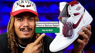 RESELL is FINALLY DEAD ! Early Look At The  Jordan 1  85' Hi Metallic Burgundy !