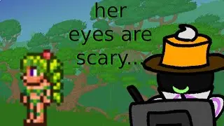 Talking about terraria and Drawing the Dryad [slow drawing]