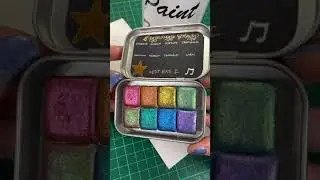 How to use Reneeissance Colours West End I handmade colourshift watercolours