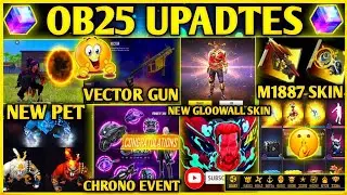 OB25 UPCOMING UPDATES || WHAT NEW COME IN GAME?||
