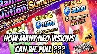 Neo Rainbow Revolution Summons - FFBE - Final Fantasy Brave Exvius