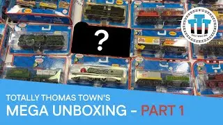 MEGA UNBOXING (PART 1) - Wooden Railway Thomas & Friends New in Box Trains!