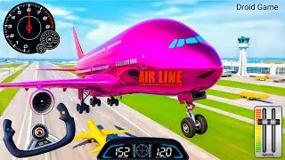 Flight Airplane City Pilot Simulator - Plane Boeing Emergency Landing - Android Gameplay