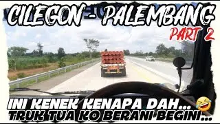 KESERUAN BERSAMA KENEK JADI LELUCON 🤣 DUET PANAS 🔥 TRUK GIGA VS TRUK SHACMAN TUA  MUATAN PIPA BALAP
