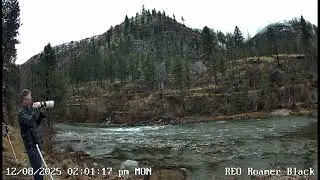 Water rising in the methow river december 2025 over a few days