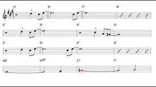 Killer Joe  Benny Golson  Alto Sax