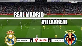 Real Madrid vs Villarreal | LaLiga 2025/26 | Full Match Simulation