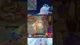 LUNA QUADRAKILL 39.0 short video🤯 ! 露娜打野篇39.0 四杀时刻短视频 LUNA HONOR OF KINGS HOK