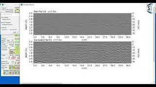 GPR Data Processing: Bandpass Filter