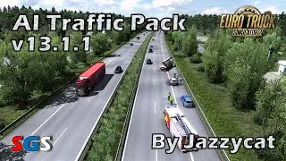 |ETS2 1.38| AI Traffic Pack v13.1.1 by Jazzycat [Mod]
