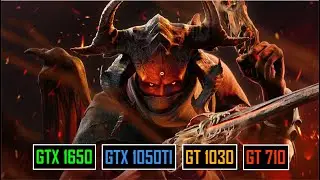Metal: Hellsinger | GTX 1650 - GTX 1050 Ti - GT 1030 - GT 710 | Performance Tasted.