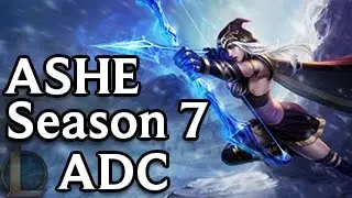 League of Legends - Ashe ADC Gameplay - Season 7 (LoL)