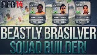 Jobson & Wallyson! 200k Amazing Brasilver Squad Builder! FIFA 14 Ultimate Team