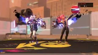 Most epic match of all time in KNOCKOUT CITY - 2 VS 2 - Mein spannendstes Match!