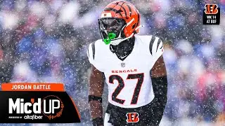 Jordan Battle Mic'd Up vs Buffalo Bills Week 14 | 2025 Mic'd Up