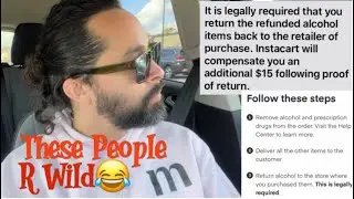 My Instacart Delivery Gone WRONG: Get $15 for Return Deliveries. Instacart| DoorDash How 2 Video