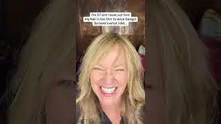 I tried clip-in bangs, and wow&mdash;they&rsquo;re incredible! Watch for the reveal! #HairCare #hairinspo #bangs