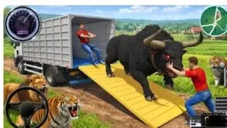 Animal Cargo Truck Driving Game 3D-Animal Transport Cargo Truck 3D-Android Game play🛻🛻🛻