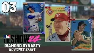 MLB THE SHOW 24 Diamond Dynasty - No Money Spent | Events Online & Mini Season Championship! EP.3