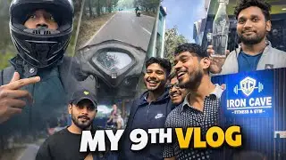 Iron Cave gym | Daily vlog | 365 daily vlog | vlogging challenge | content creation |