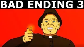 Ben The Exorcist BAD ENDING 3 - Walkthrough Gameplay (No Commentary) (Comedy Horror Game 2017)