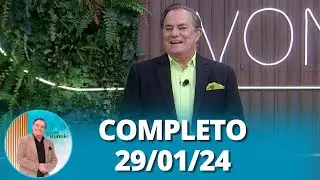 Manhã do Ronnie: Dicas para emagrecer, bate-papo com o ator Gabriel Santana (29/01/24) I Completo