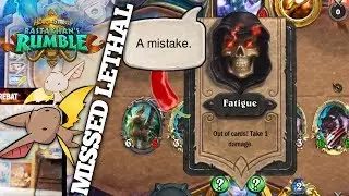 The Missed Lethal Heard Round the World | Firebat Hearthstone