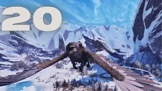 Taming a Female Owl Griffin For Breeding Purposes! - Ark Extinction Ascended Ep 20