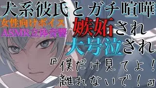 【女性向けボイスASMR】喧嘩ボイス最後まで一緒に居たい犬系彼氏が泣きながら甘えてくるASMR立体音響バイノーラル録音