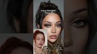 Lets try &ldquo;Mob wife&rdquo; makeup ❤️&zwj;🔥 id @Isabellrrose    #makeup #molchanovamua