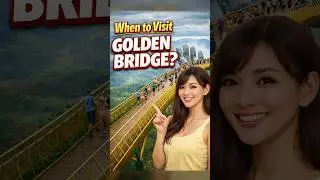 The exact week to visit Golden Bridge for perfect weather #VietnamTravel #travel