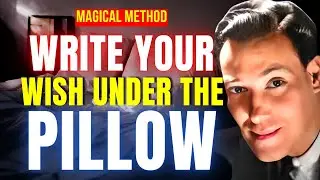 ✅Manifesting Desires Subconsciously Using the PILLOW METHOD | Neville Goddard