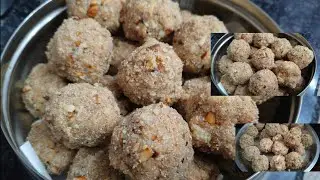 Bina kisi chasni ke thode se ghee me bnne vale ye suji or gond ke svadist ladoo