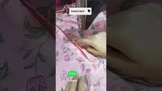 how to attach zip on back side of kameez #trendingshorts #tipsandtricks #fashionndesigns #cutting