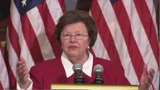 Senator Mikulski Recognized as Longest-Serving Woman in U.S. Congress History
