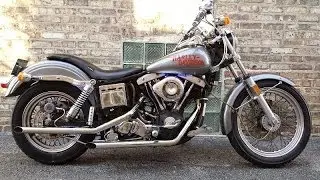 1977 Harley Davidson FXE-1200 Superglide Shovelhead Lowridered ;)