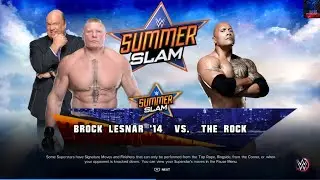 Brock Lesnar vs The Rock – Once in a Lifetime Clash at SummerSlam
