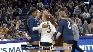 Penn State vs. Northwestern | 2024 Women's College Volleyball, Nov 08 2024