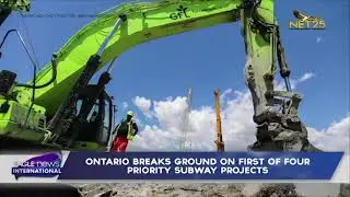 Ontario breaks ground on first of four priority subway projects