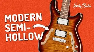 Harley Benton - CST-24HB - Tortoise Flame - Semihollow