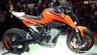 2017 KTM 790 Duke Prototype - Walkaround - 2016 EICMA Milan