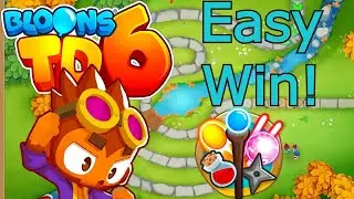 How to beat Park Path on Magic Monkeys Only! (No MK) Bloons TD 6