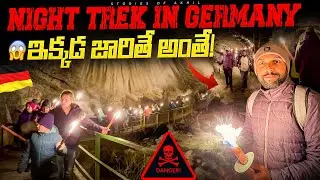 Breitachklamm Torchlight Hike 🏔️ | Oberstdorf Winter Adventure in Darkness ❄️🌌 | Germany 🇩🇪