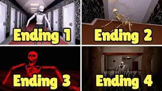 Keep the Door Locked (Update) - Full Walkthrough & All Monster Jumpscares + All 4 Ending | Roblox