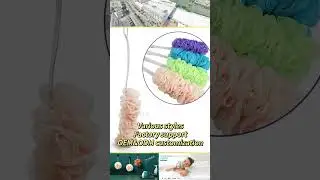 Bathbrush factory #bathball #bathsponge #bathtime #loofah #loofahsponge #clean #goodthings