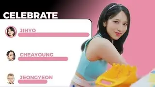 Celebrate-Twice line distribution